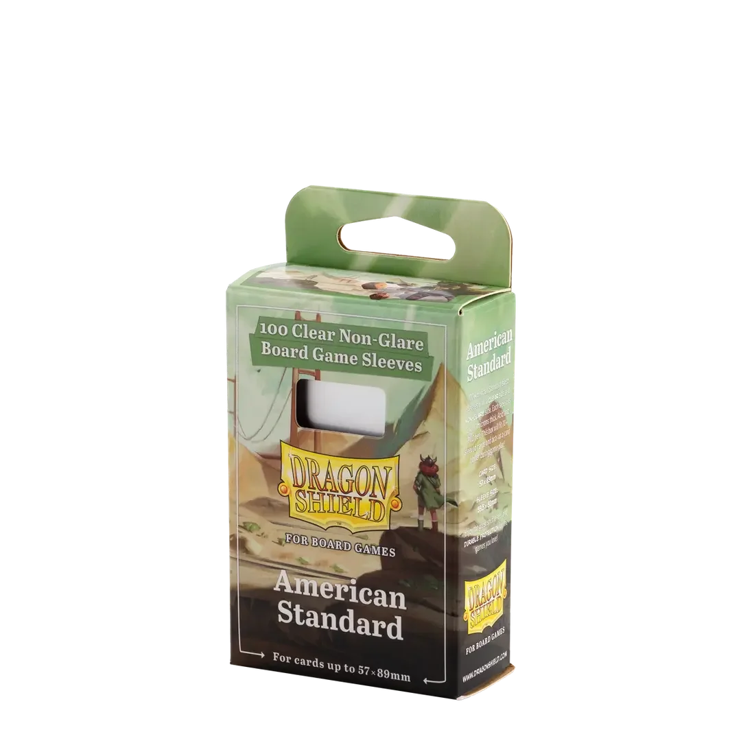 American Standard - Clear/Non-Glare - Board Game Sleeves