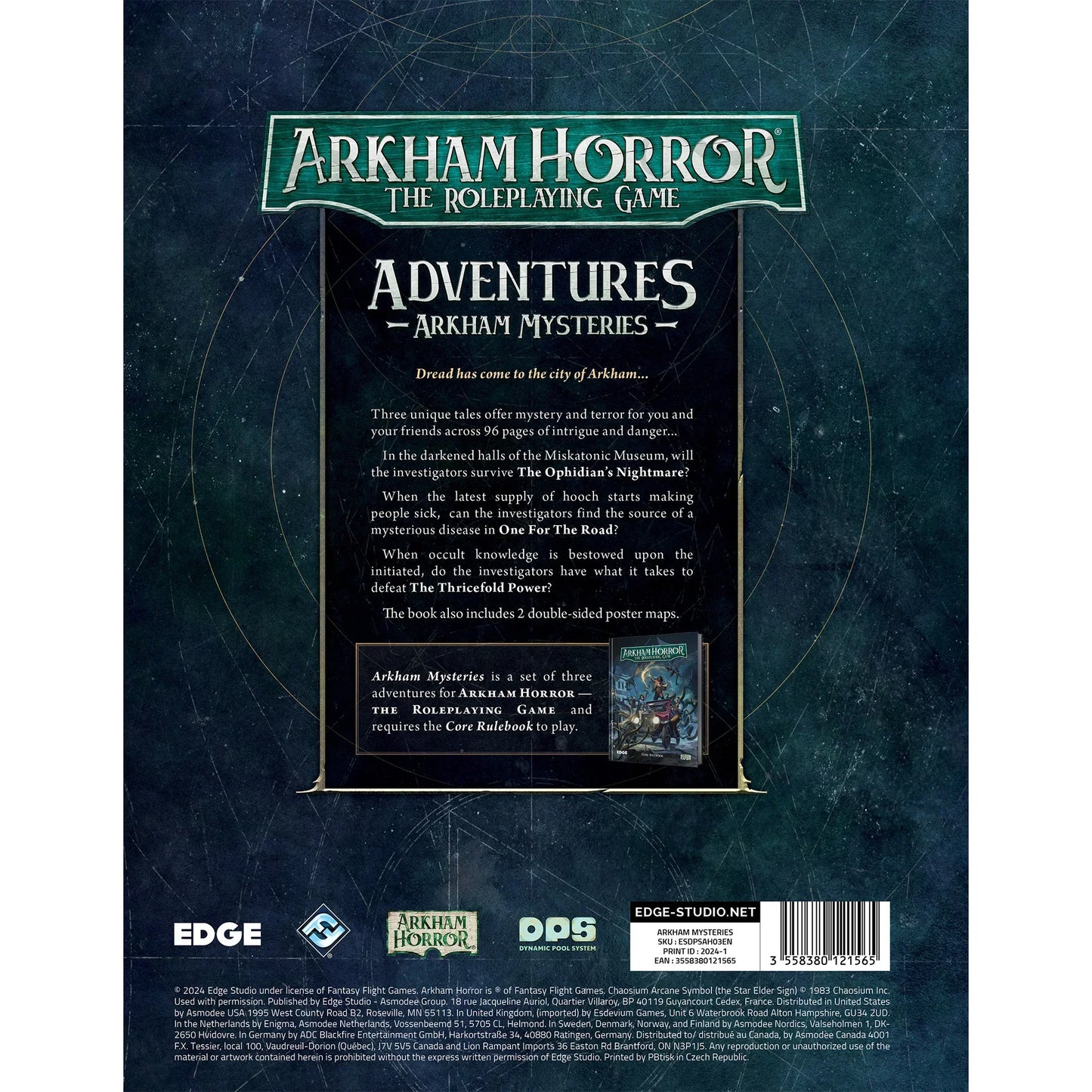 Arkham Horror RPG - Adventures - Arkham Mysteries