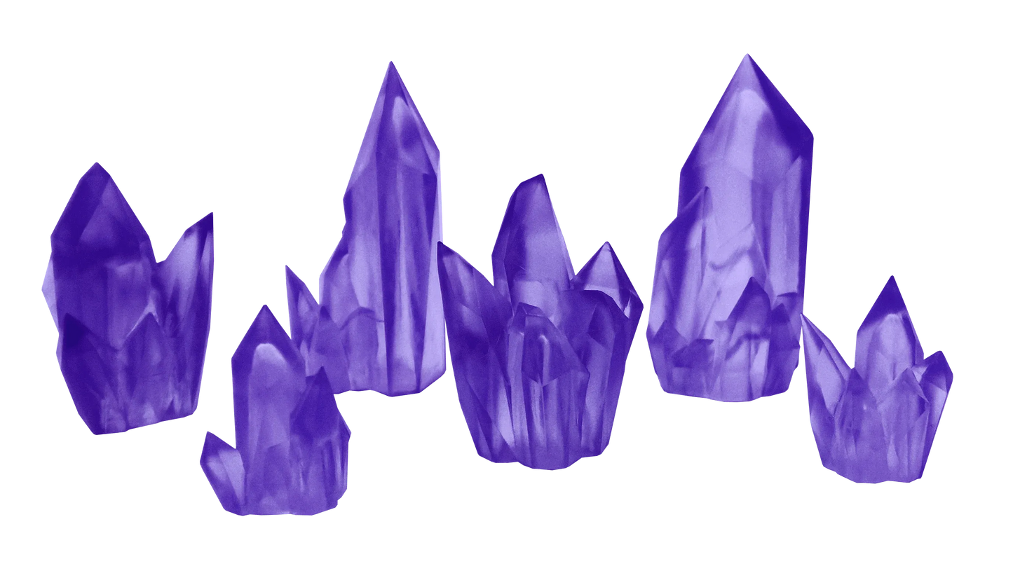 Amethyst Crystals - ZZGames.dk