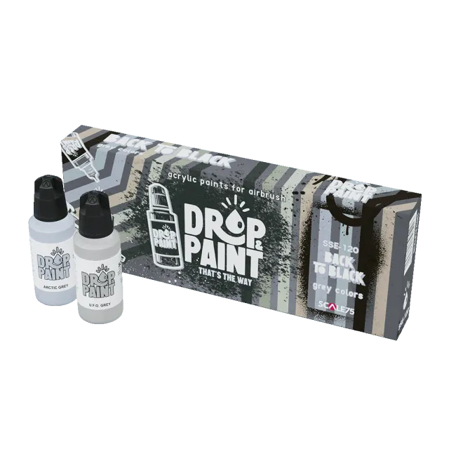 Back To Black (DROP & PAINT) - ZZGames.dk