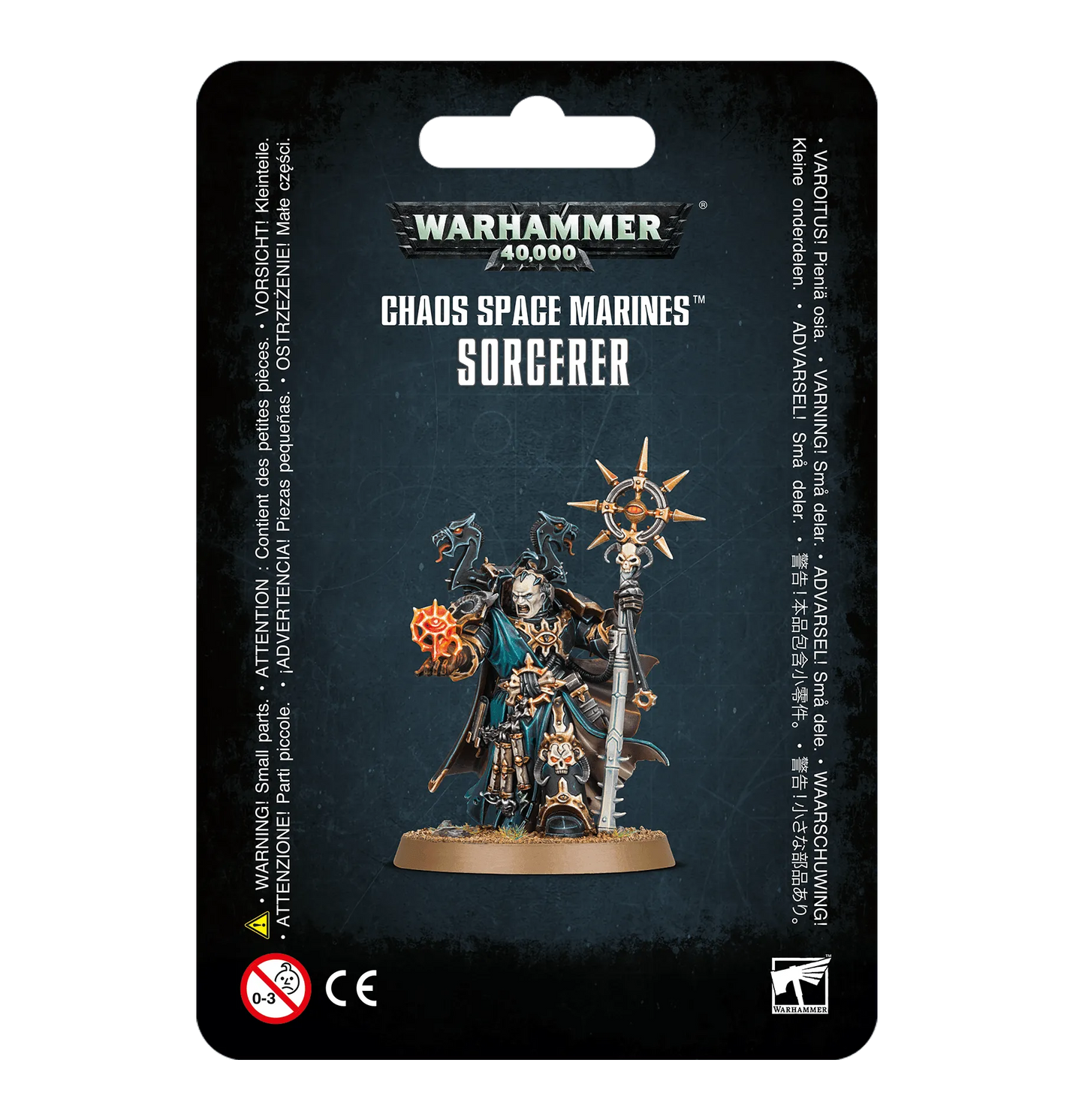 CHAOS SPACE MARINES SORCERER - CHAOS SPACE MARINES SORCERER - ZZGames.dk