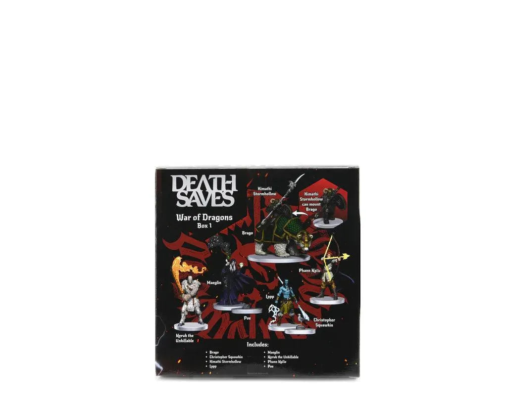 Death Saves: War of Dragons Box Set 1 - ZZGames.dk