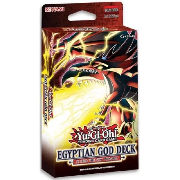 Egyptian God Structure Deck - Slifer the Sky Dragon - ZZGames.dk