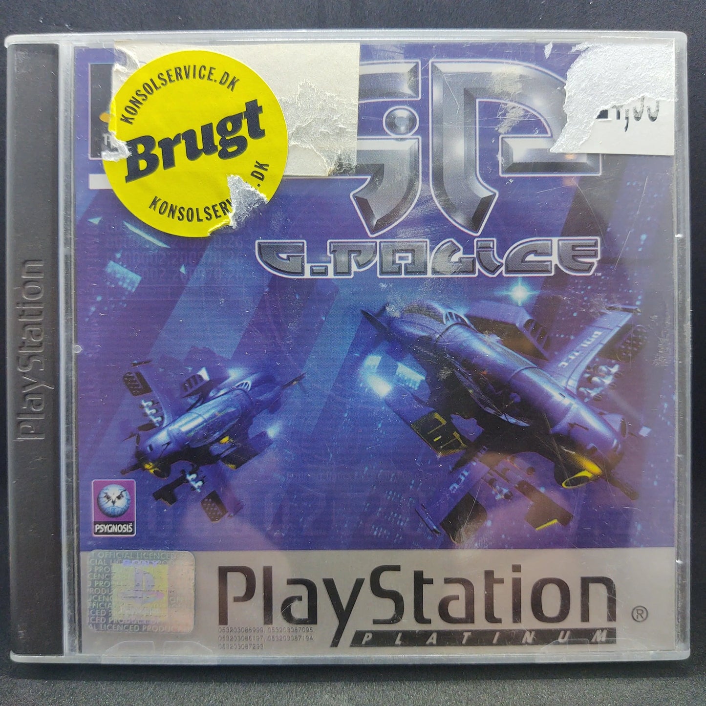 G-Police (Platinum m. kosmetiske fejl) - ZZGames.dk