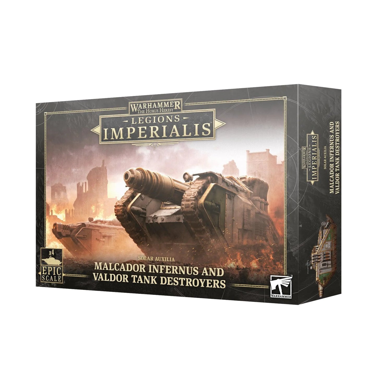 Legions Imperialis: Malcador Infernus And Valdor Tank Destroyers - ZZgames.dk