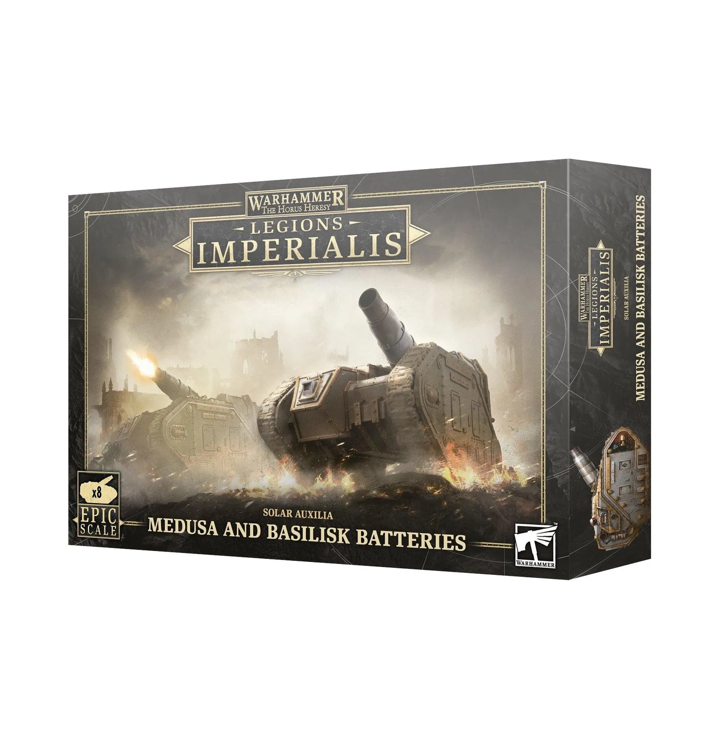 Legions Imperialis: Medusa And Basilisk Batteries - ZZgames.dk