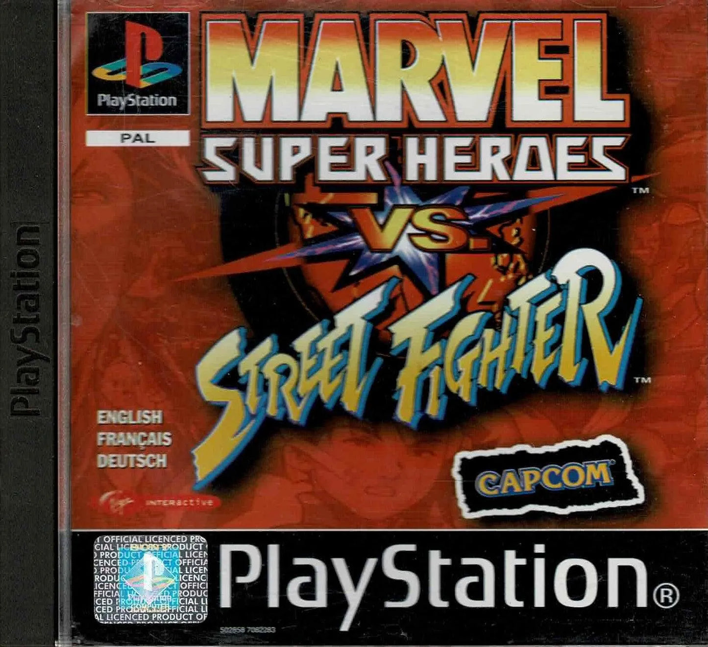Marvel Super Heroes vs. Street Fighter - ZZGames.dk