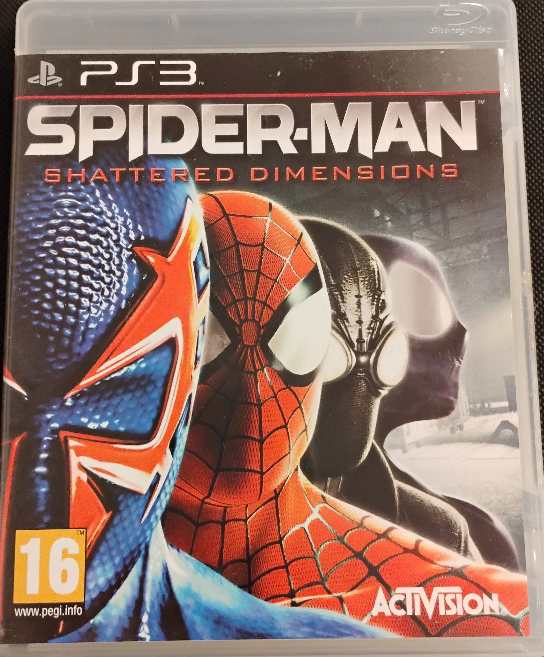 Spider-Man Shattered Dimensions (U. manual) – ZZGames.dk