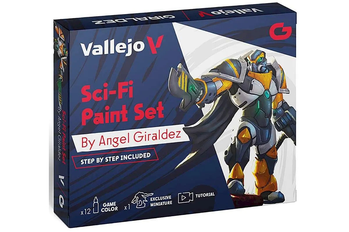Sci-Fi Paint Set by Ángel Giráldez (Game Color) - ZZGames.dk