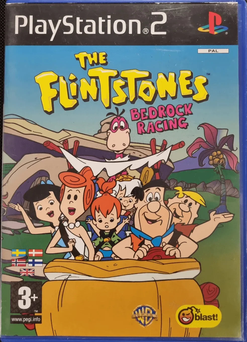 The Flintstones Bedrock Racing - ZZGames.dk