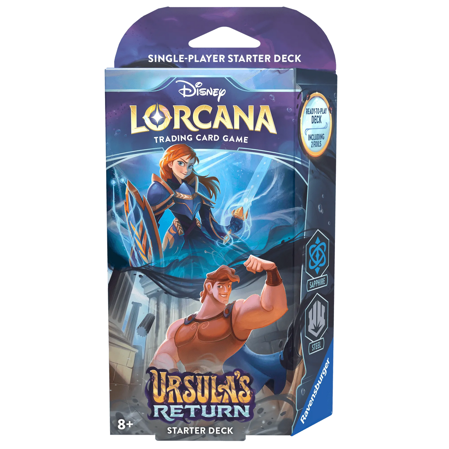 Ursula's Return - Starter Deck (Sapphire / Steel) - ZZGames.dk