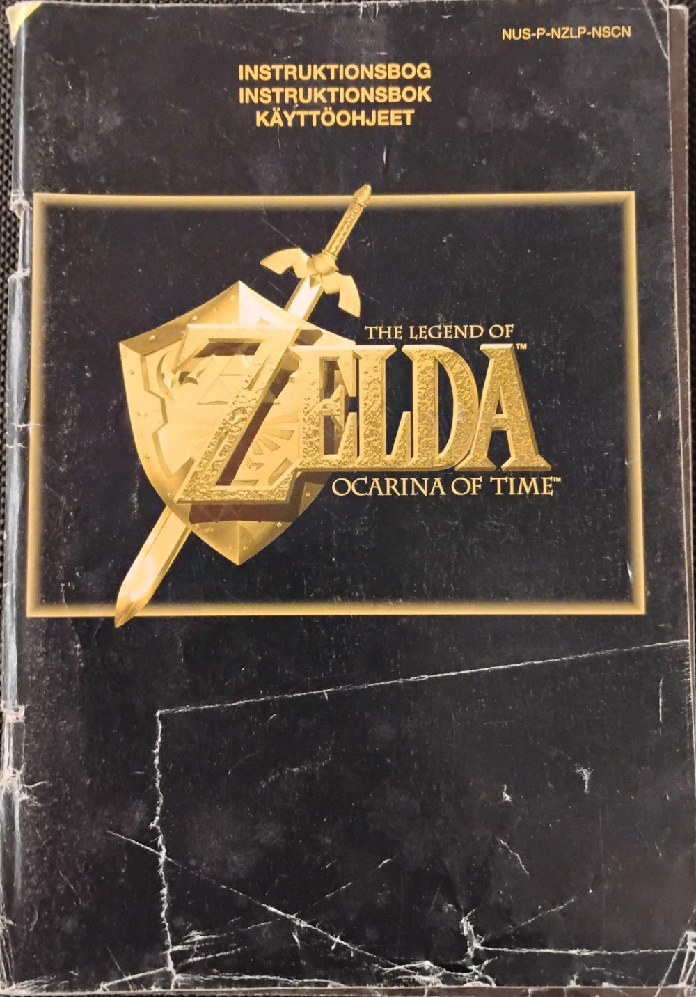 Zelda Ocarina of Time manual (Kosmetiske fejl) (NSCN) - ZZGames.dk