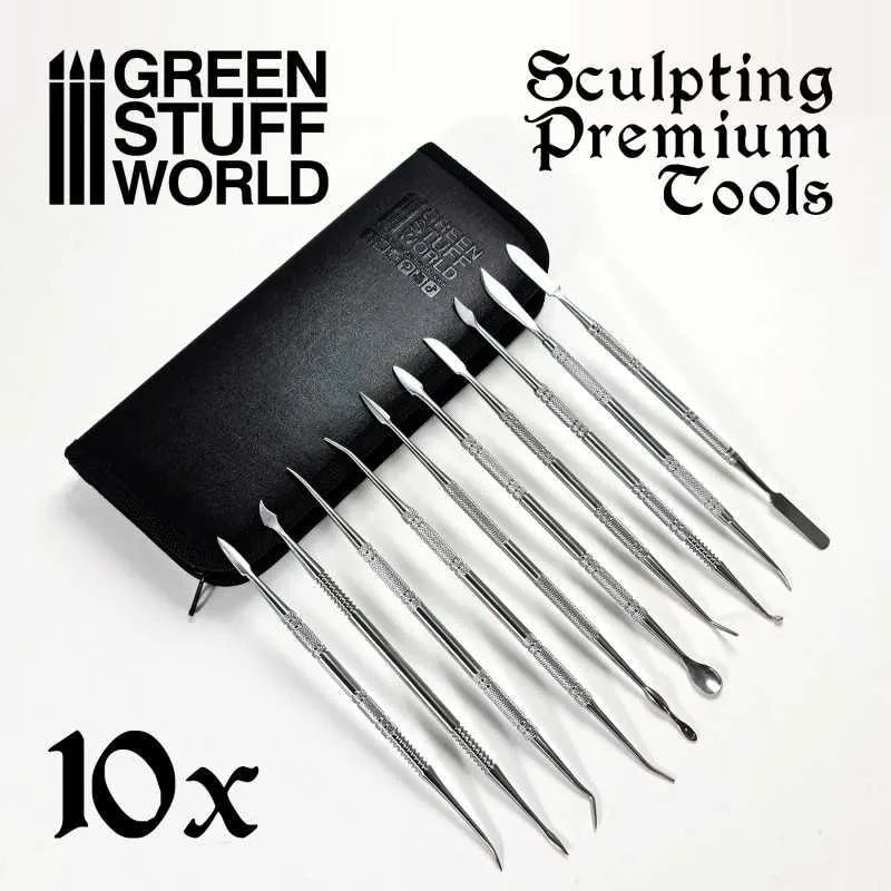 
                  
                    10x Professional Sculpting Tools with case - ZZGames.dk
                  
                