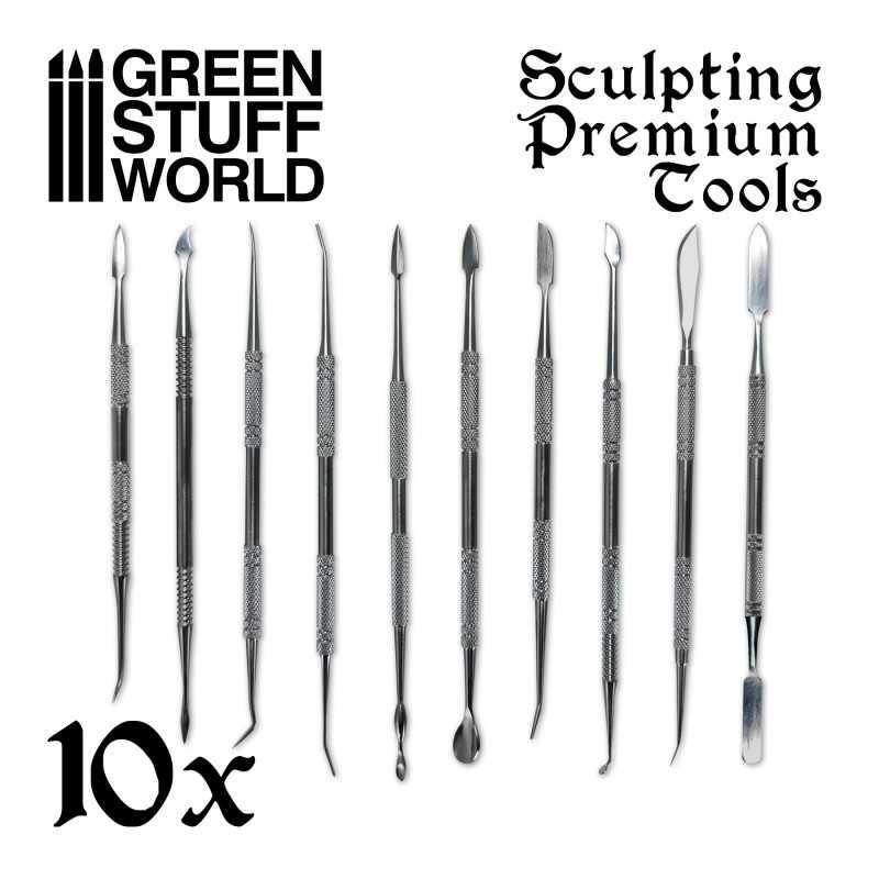 
                  
                    10x Professional Sculpting Tools with case - ZZGames.dk
                  
                