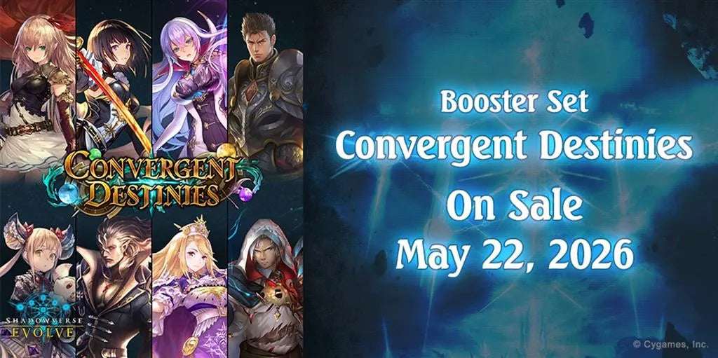 Shadowverse: Evolve - Convergent Destinies Booster Display (12 packs) - Release 22/5