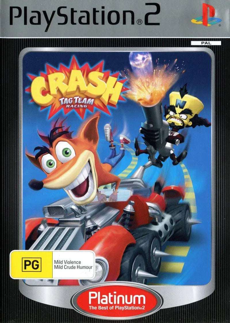 Crash Tag Team Racing [Platinum] (manual mangler)