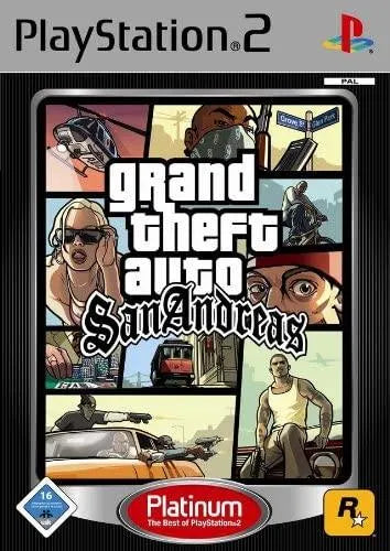Grand Theft Auto: San Andreas (Platinum) (manual mangler)