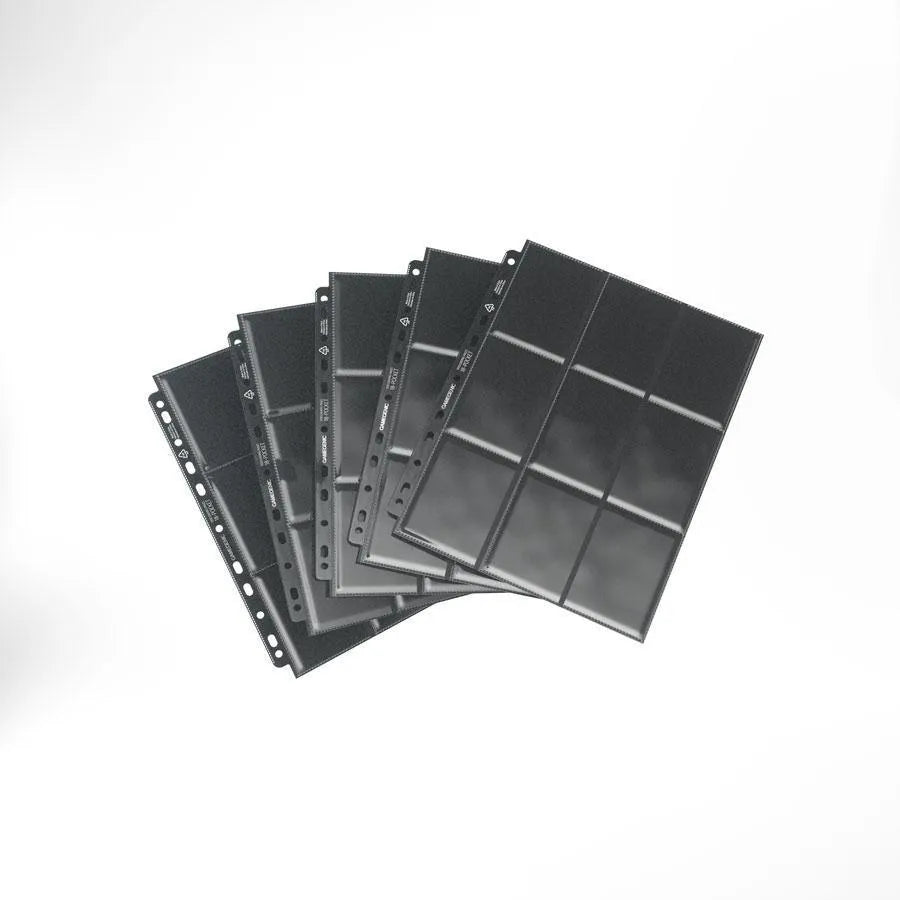 18-Pocket Pages Sideloading Black (10 pcs) - ZZGames.dk