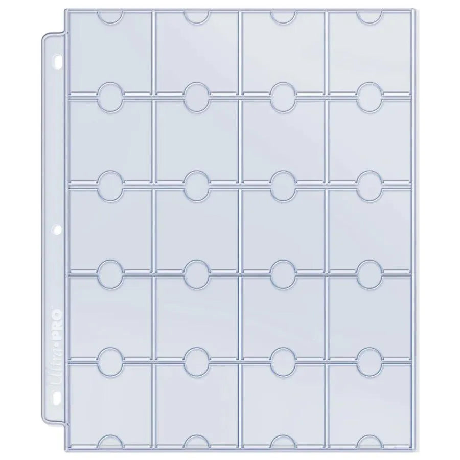 20-POCKET PLATINUM PAGE FOR COINS AND TOKENS - ZZGames.dk