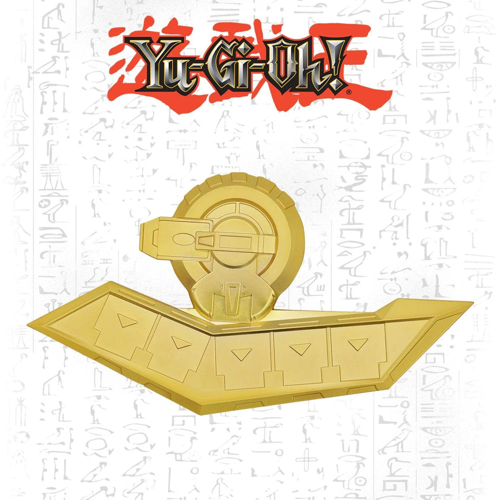 24K Gold Plated Duel Disk Mini Replica - ZZGames.dk