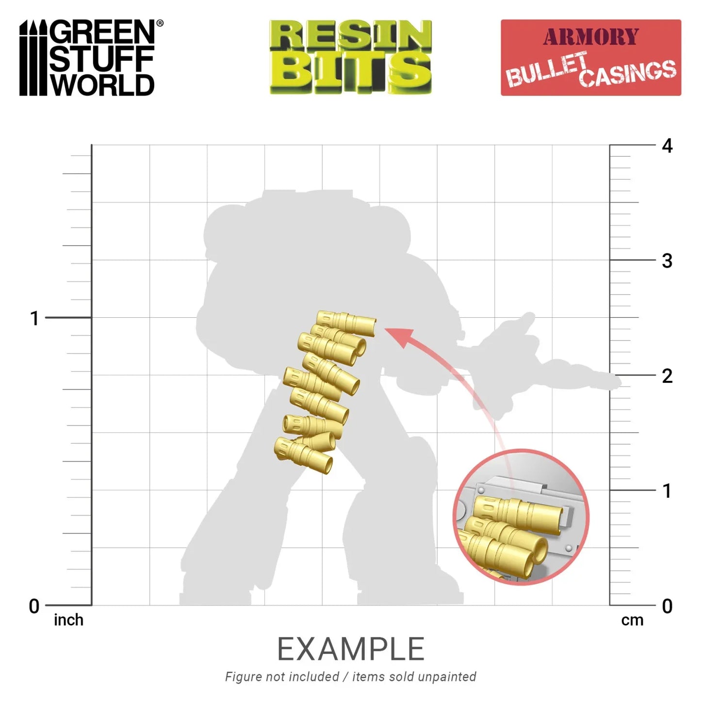 
                  
                    Resin Bullet Casing x37
                  
                