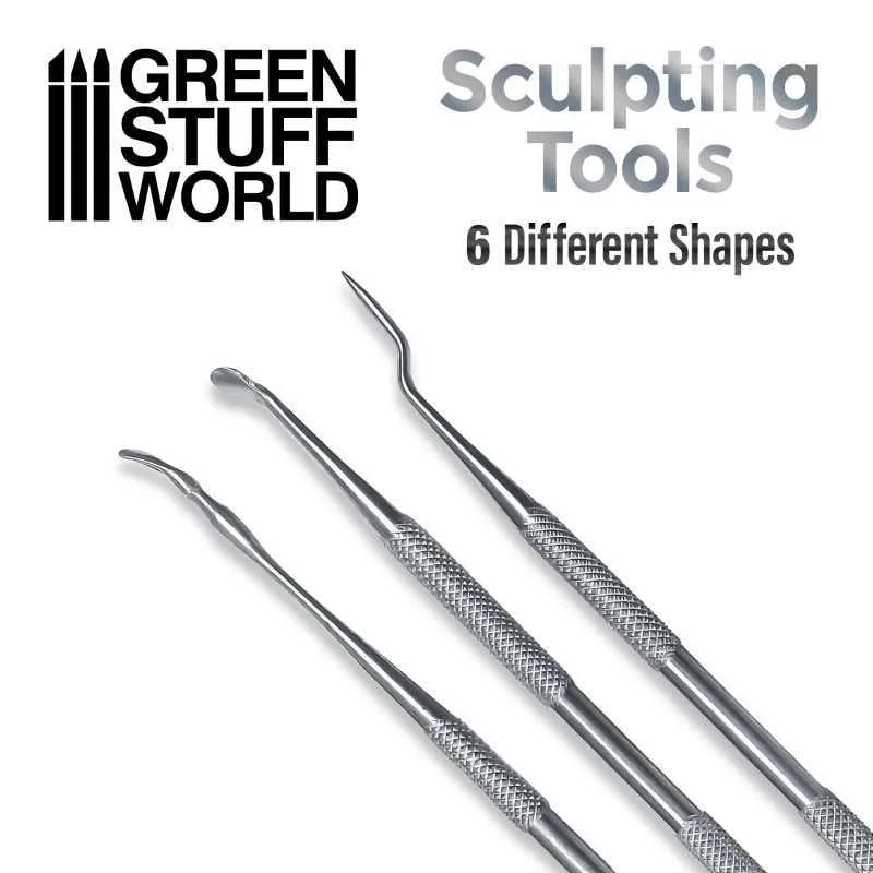 
                  
                    3x Sculpting Tools - ZZGames.dk
                  
                