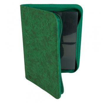 4-Pocket Premium Zip-Album - Green - ZZGames.dk