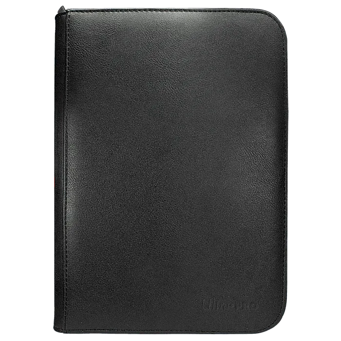 4-Pocket Vivid Zippered PRO-Binder Black - ZZGames.dk