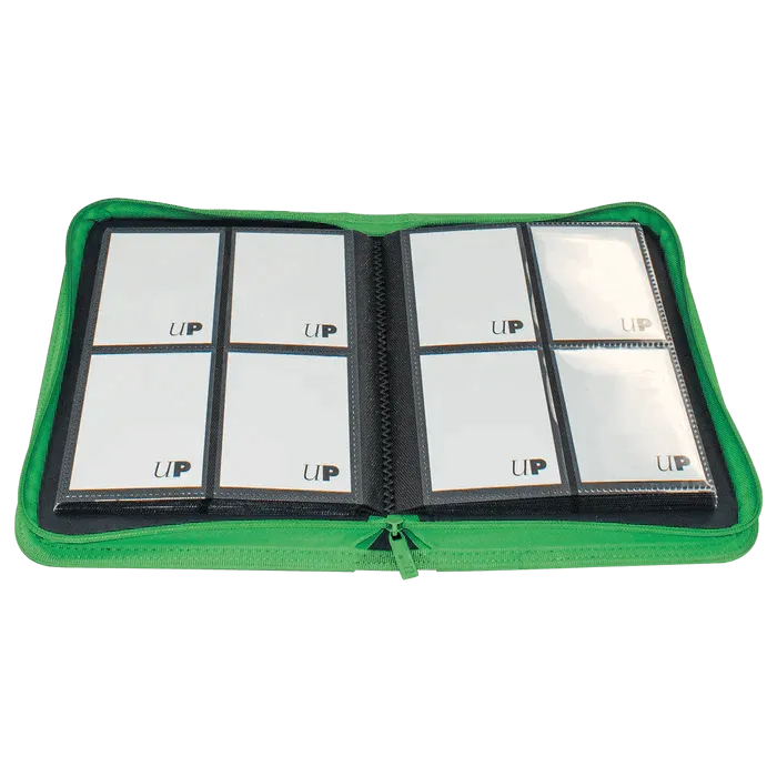 
                  
                    4-Pocket Vivid Zippered PRO-Binder Green - ZZGames.dk
                  
                