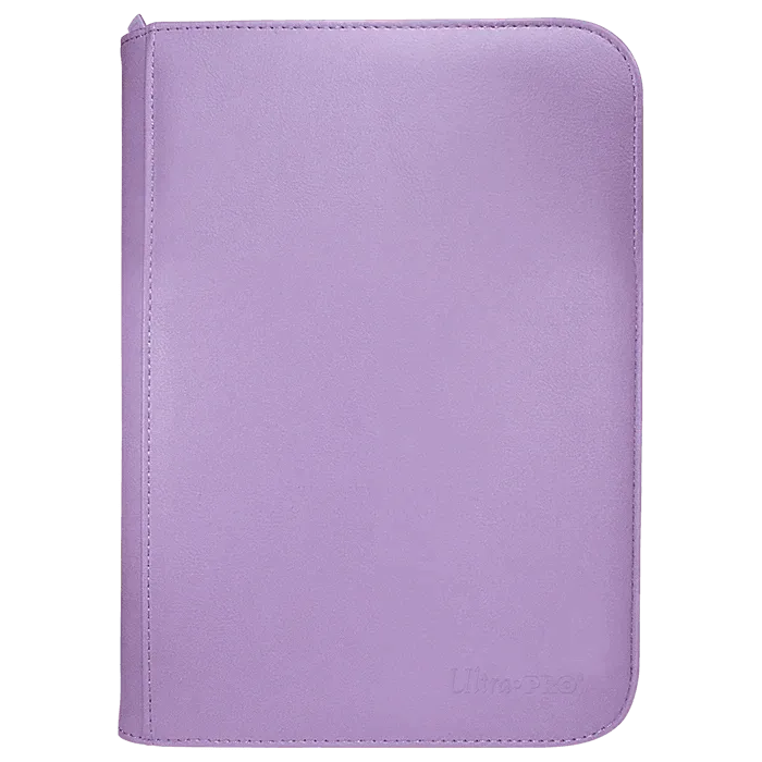 4-Pocket Vivid Zippered PRO-Binder Purple - ZZGames.dk