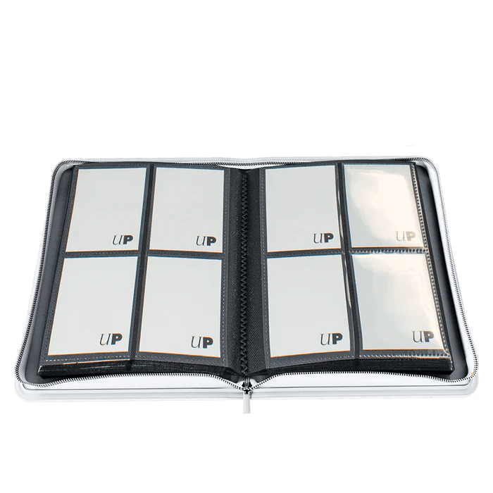 4-Pocket Vivid Zippered PRO-Binder White - ZZGames.dk