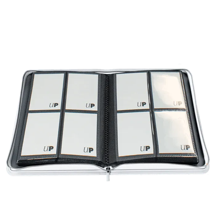 4-Pocket Vivid Zippered PRO-Binder White - ZZGames.dk