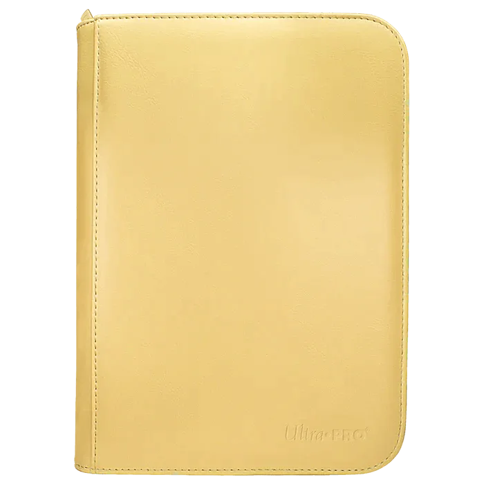 
                  
                    4-Pocket Vivid Zippered PRO-Binder Yellow - ZZGames.dk
                  
                