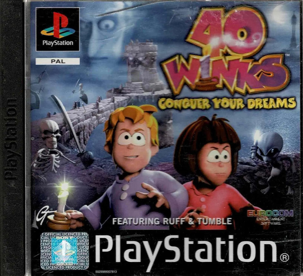 40 Winks (kosmetiske fejl) - ZZGames.dk