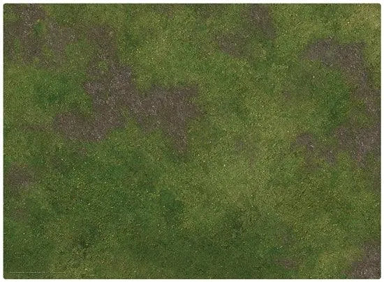 44x30" Game Mat - Broken Grassland / Desert Scrubland - ZZGames.dk