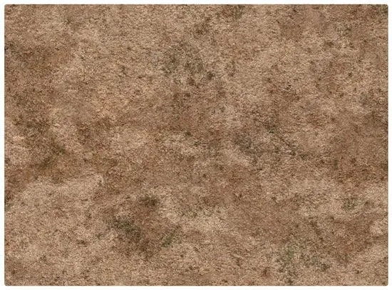 44x30" Game Mat - Broken Grassland / Desert Scrubland - ZZGames.dk