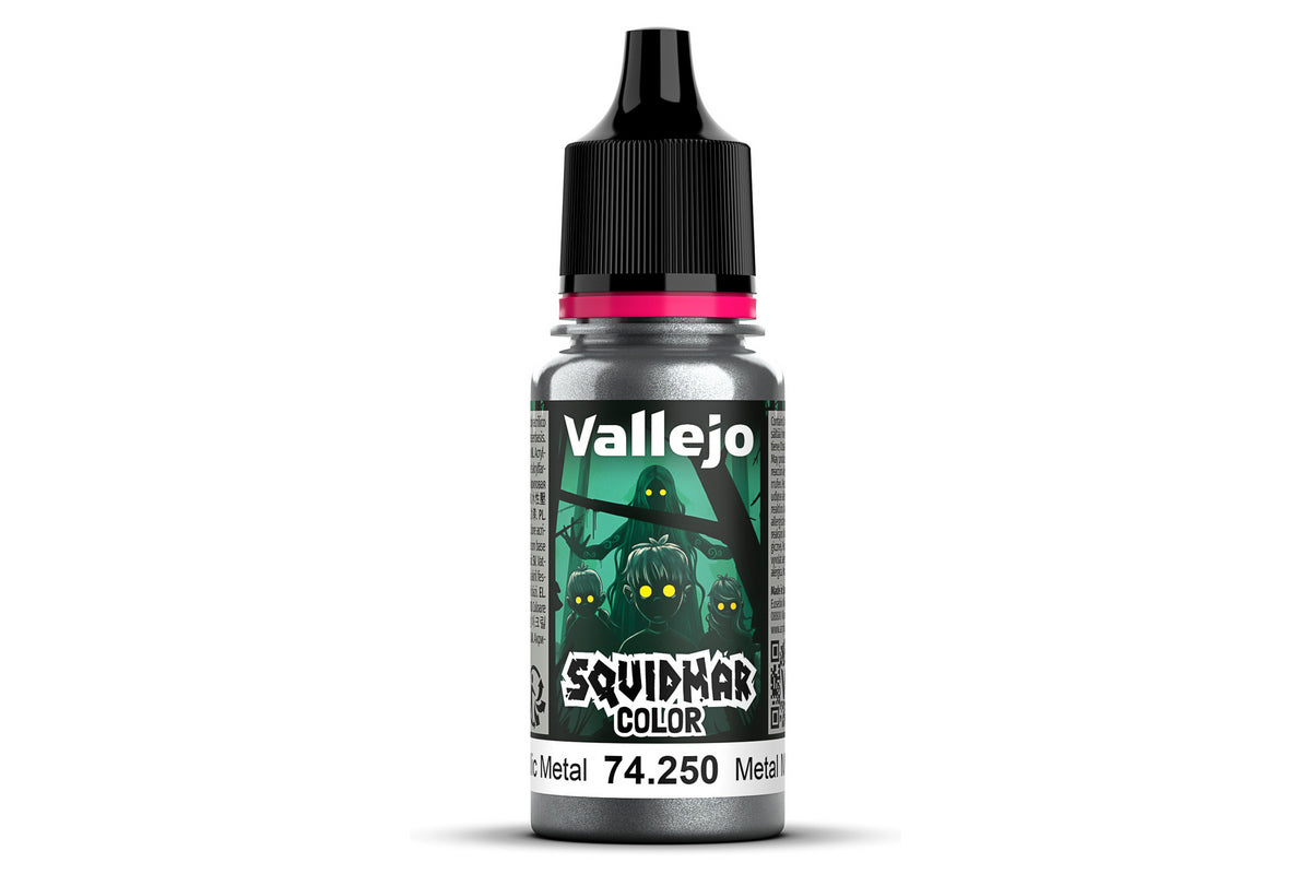 Squidmar Color 250 - Metallic Metal 18ml