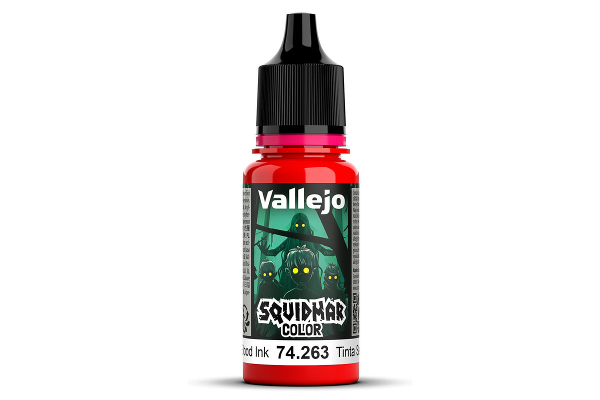 Squidmar Color 263 - Blood Ink 18ml