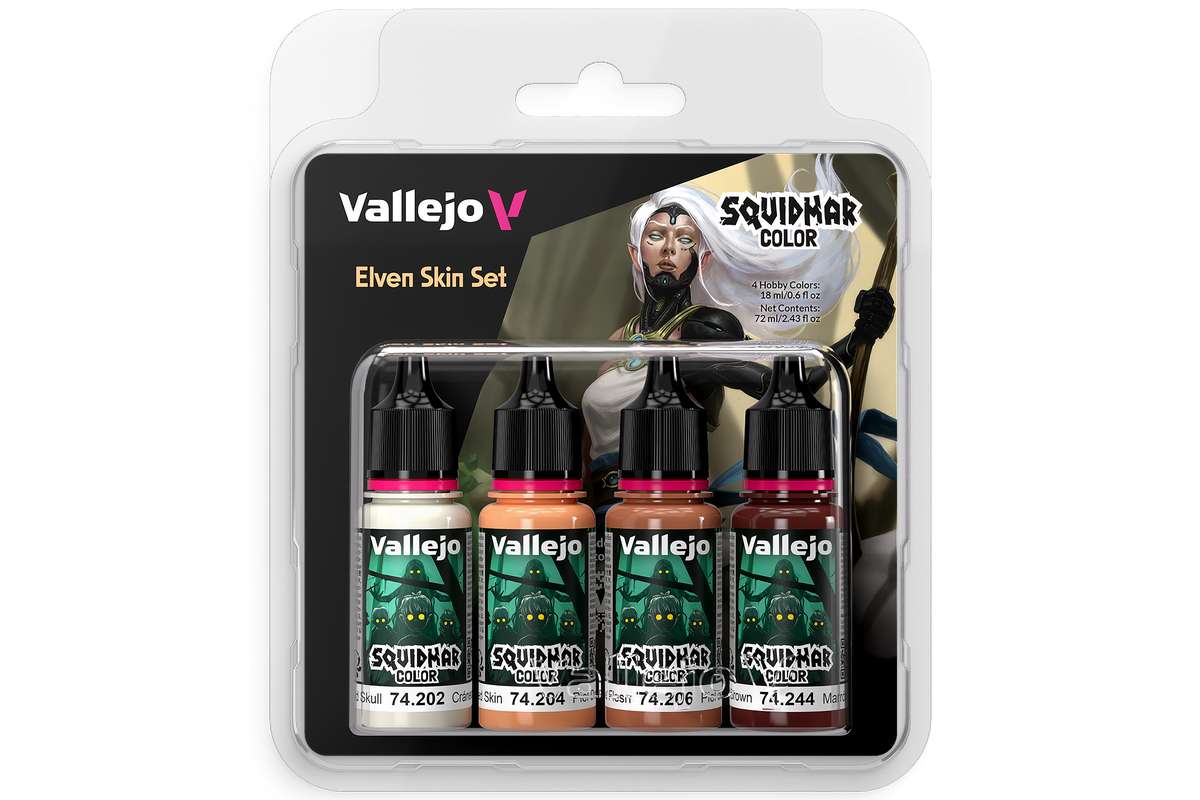 Squidmar Color - Elven Skin set 4x18ml