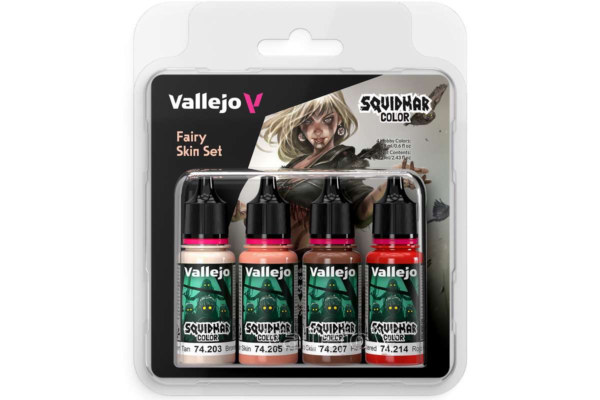 Squidmar Color - Fairy Skin set 4x18ml