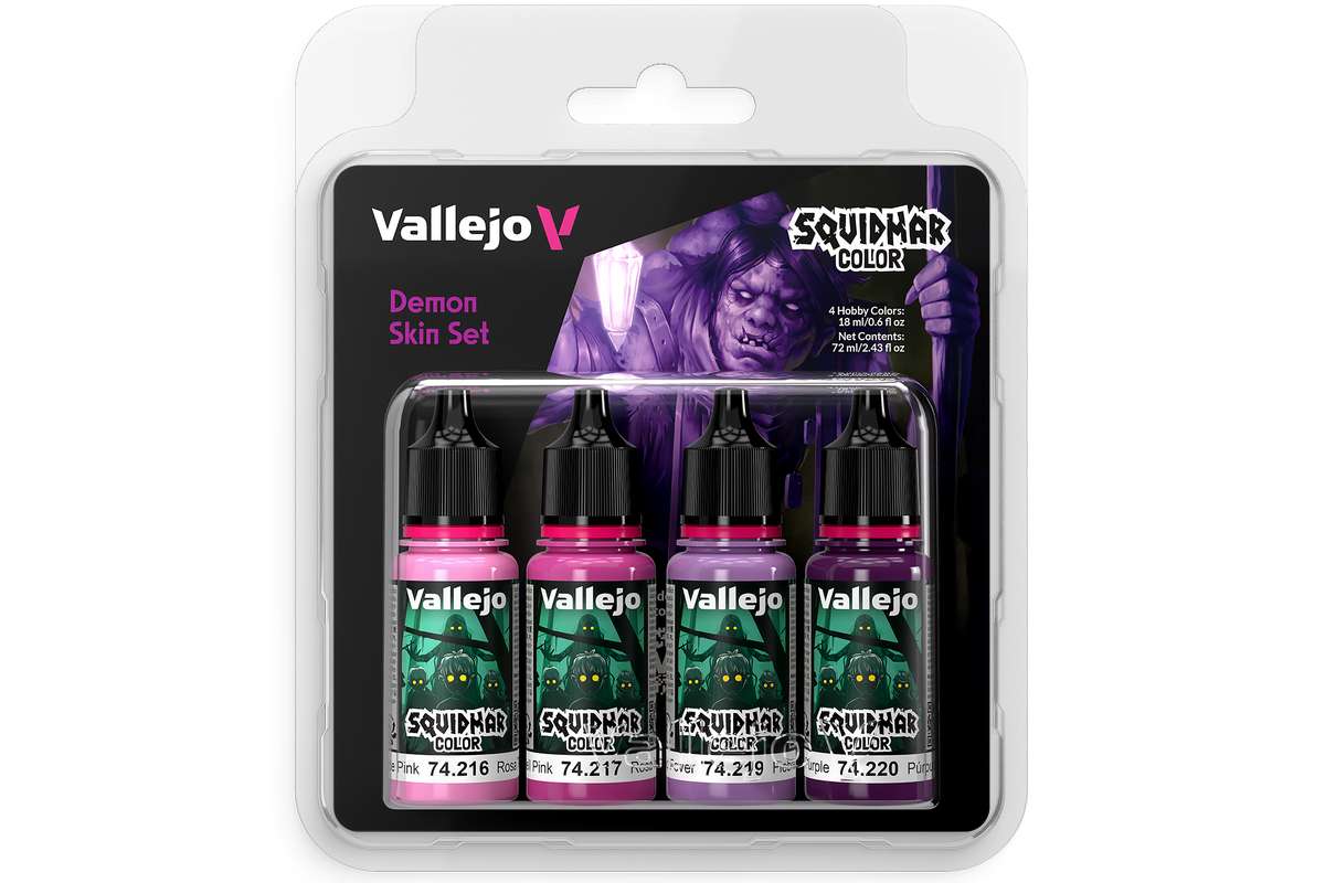 Squidmar Color - Demon Skin set 4x18ml