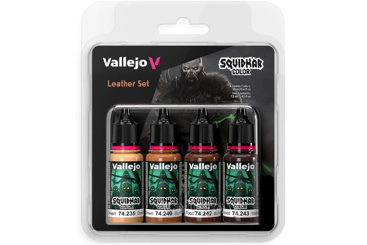 Squidmar Color - Leather set 4x18ml