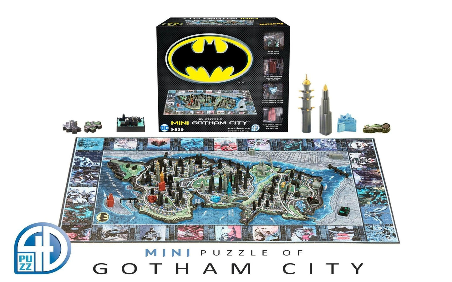
                  
                    4D Mini Batman Gotham City (839 brikker) - ZZGames.dk
                  
                