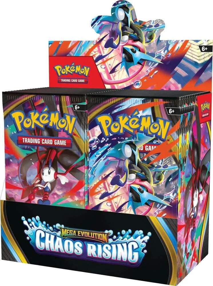 
                  
                    Pokemon - Mega Evolution: Chaos Rising Display
                  
                