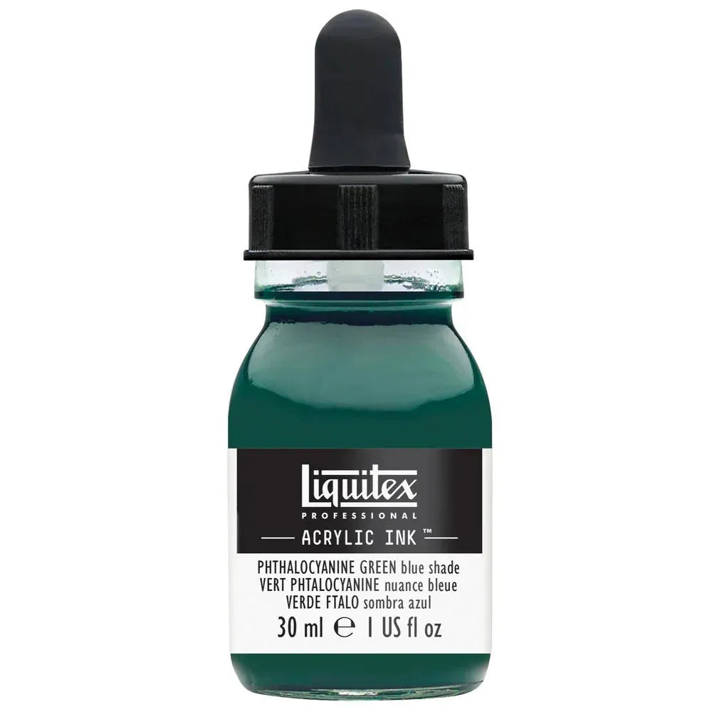Phthalocyanine Green Blue Shade Ink - 30ml