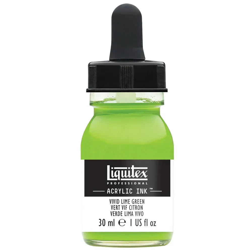 Vivid Lime Green Ink - 30ml