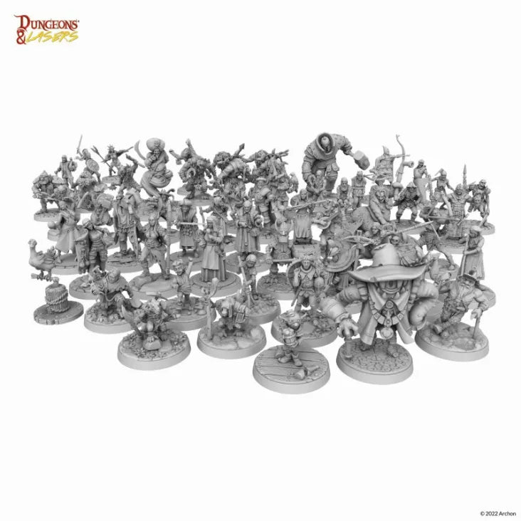 
                  
                    Dungeons & Lasers - NPC Miniature Pack
                  
                