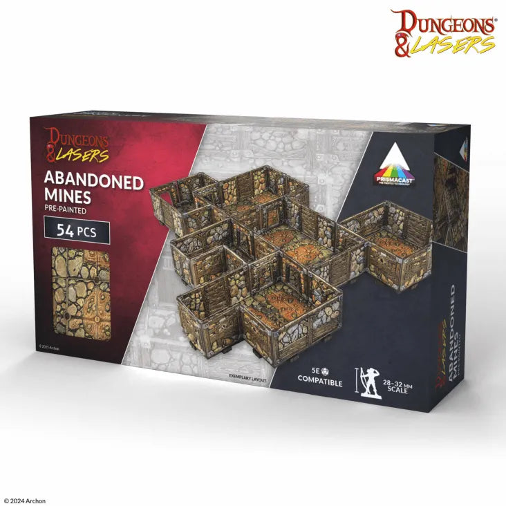 Dungeons & Lasers - Abandoned Mines PrismaCast™