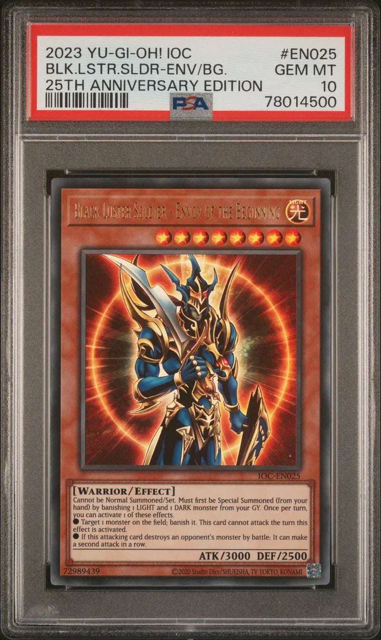 Yu?Gi?Oh! Invasion of Chaos 25th Anniversary – Black Luster Soldier #EN025
