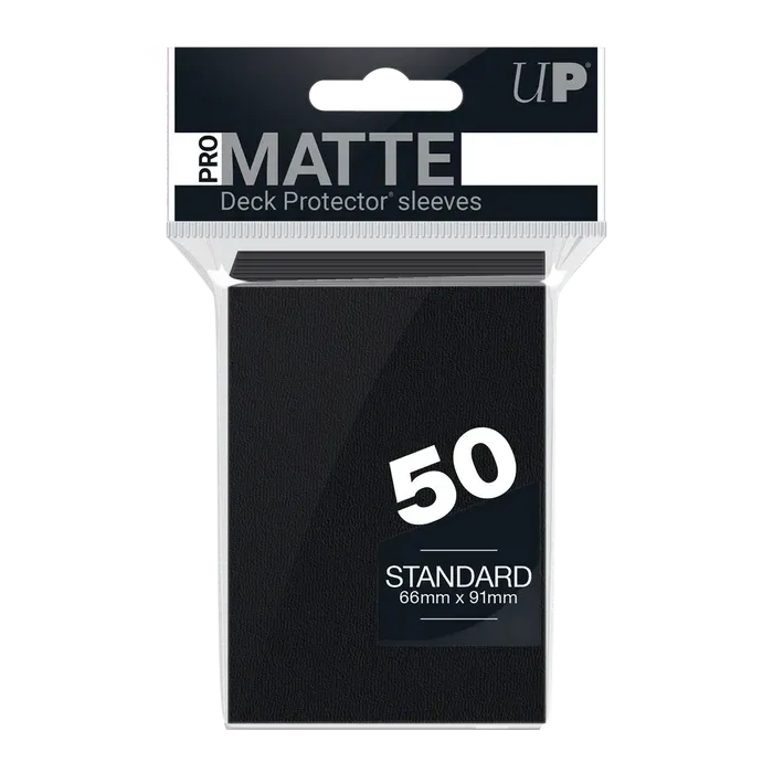 PRO-Matte Standard Black 50 pcs (66x91mm)